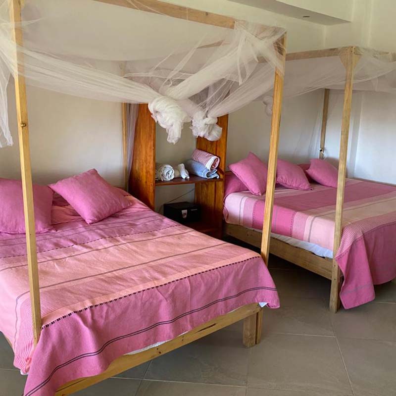 Bioiugana 4 person bedroom